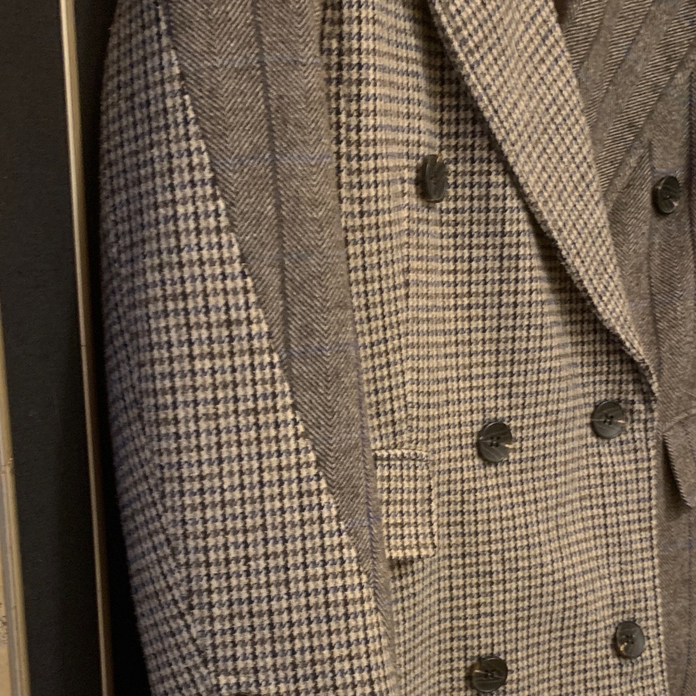 Moschino Couture Women's Brown and Checkered Blazer - Picture 8 of 17